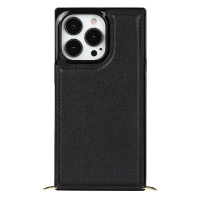 Безшовная неподдельная кожаная роскошь защитных случаев Iphone Dirtproof