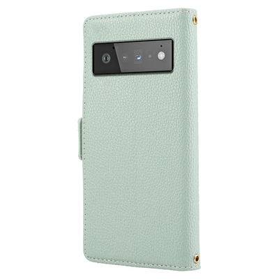Tpu гуглит случаи телефона пиксела покрывает Scratchproof стойку сальто кожаную