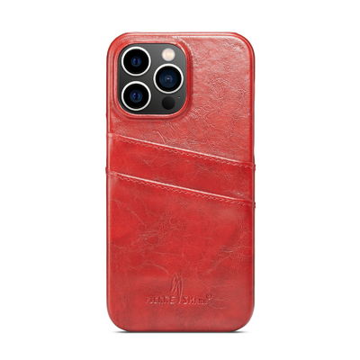 Изготовленные на заказ телефон IPhone 14 Pro Макс кожаный покрывает Dirtproof стойкость