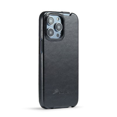 Восхитительный роскошный неподдельный кожаный случай Iphone 14 OEM случаев телефона магнитный