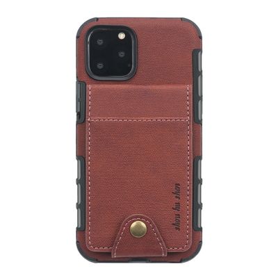 Случая телефона фермуара OEM случай Iphone 12 телефона кредитной карточки магнитного Scratchproof Pro