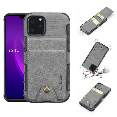 Случая телефона фермуара OEM случай Iphone 12 телефона кредитной карточки магнитного Scratchproof Pro