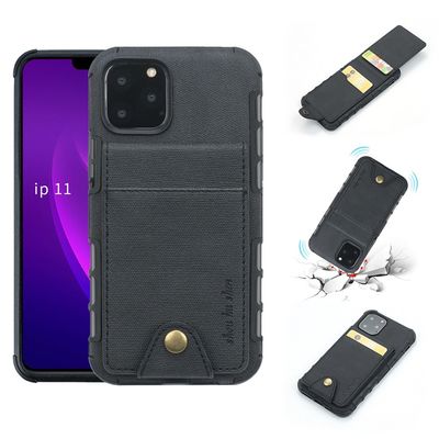 Случая телефона фермуара OEM случай Iphone 12 телефона кредитной карточки магнитного Scratchproof Pro