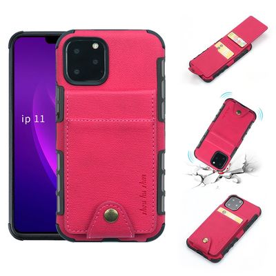 Случая телефона фермуара OEM случай Iphone 12 телефона кредитной карточки магнитного Scratchproof Pro