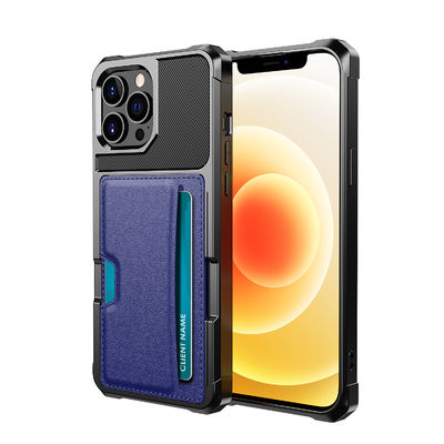 Восхитительный держатель магнитной карты для кожи 13 Iphone 12 Dirtproof