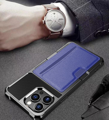 Восхитительный держатель магнитной карты для кожи 13 Iphone 12 Dirtproof