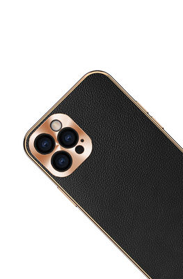 Неподдельный кожаный случай бумажника Iphone случаев телефона роскошный кожаный