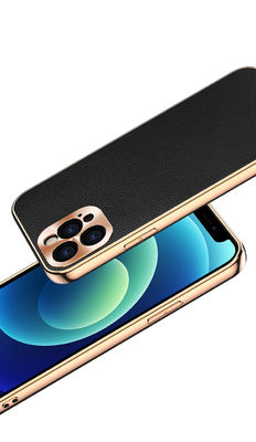 Неподдельный кожаный случай бумажника Iphone случаев телефона роскошный кожаный