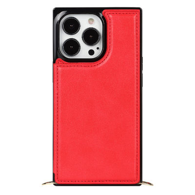 Безшовная неподдельная кожаная роскошь защитных случаев Iphone Dirtproof