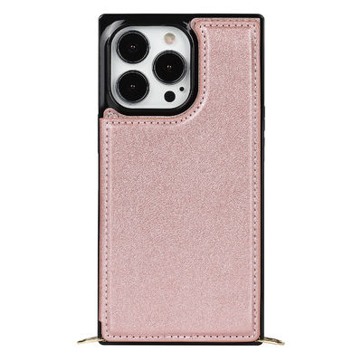 Безшовная неподдельная кожаная роскошь защитных случаев Iphone Dirtproof