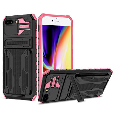 кожа Iphone случая телефона бумажника случая телефона iPhone 7Leather кожаная