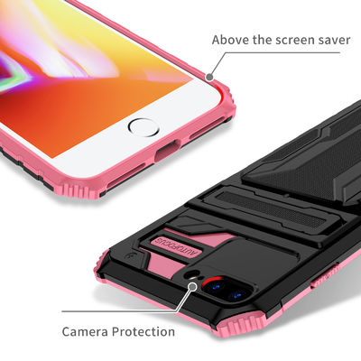 кожа Iphone случая телефона бумажника случая телефона iPhone 7Leather кожаная