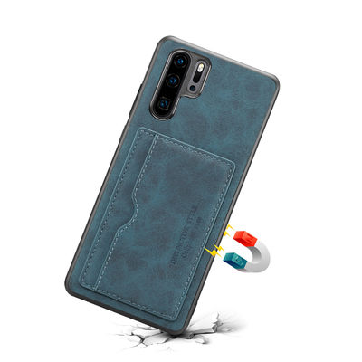 Восхитительный кожаный случай Magsafe Iphone владельца карточки Scratchproof
