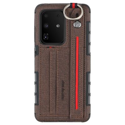 Сумка карты PU неподдельного владельца карточки случая телефона кожаного Dirtproof
