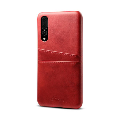 Scratchproof кожаный случай телефона OEM держателя бумажника карты/ODM Samsung