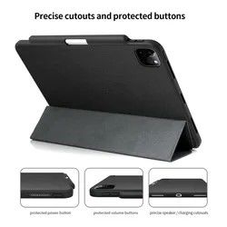 угол PU 12,9 случаев Ipad дюйма противоударных защитных кожаный Multi
